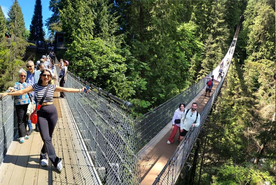 Capilano Br+Grouse Mtn+Dam+Lake&Hatcher/5in1/Small Group/Car - Why this 5-in-1 by car is a good Vancouver use of time