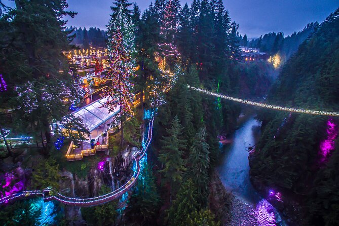 Explore Vancouver City & Capilano Suspension Bridge Canyon Lights - Key things I’d zoom in on
