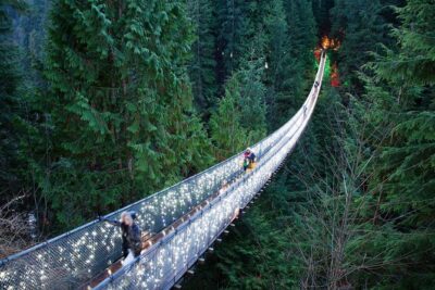 Explore Vancouver City & Capilano Suspension Bridge Canyon Lights - Noon departure: where the day starts and why it helps
