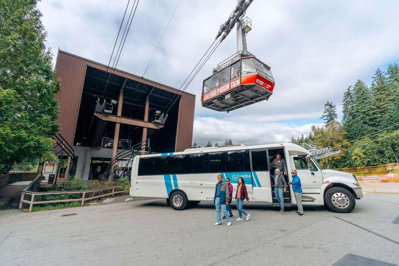 From Vancouver: Capilano Suspension Bridge & Grouse Mountain - Grouse Mountain: views plus summer wildlife and that lumberjack show