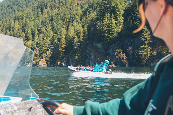 Granite Falls Zodiac Tour by Vancouver Water Adventures - Granite Falls: close-up cascades and steep cliff views