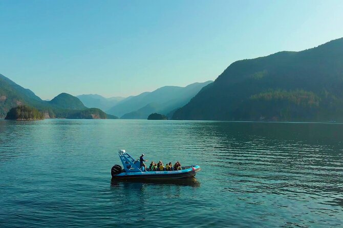 Granite Falls Zodiac Tour by Vancouver Water Adventures - False Creek and Vancouver Harbour stops that set up the real scenery