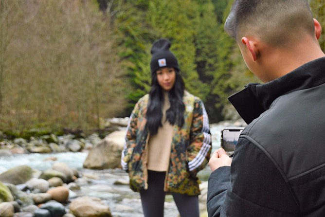 Photography in Rainforest & Suspension Bridge - Lynn Canyon Park: suspension bridge, waterfalls, and pools