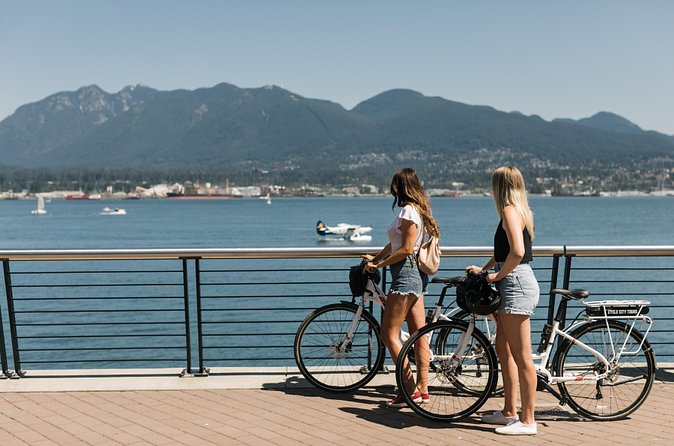 Vancouver Bike or Ebike Rental - Self Guided Map provided - Stop 1: Stanley Park for seawall views and forest-trail breaks
