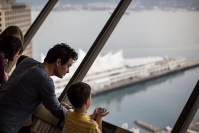 Vancouver City & Lookout Tour and Option to Add Airport Drop Off - Canada Place Sails, Expo-86 Details, and Robson Street Energy