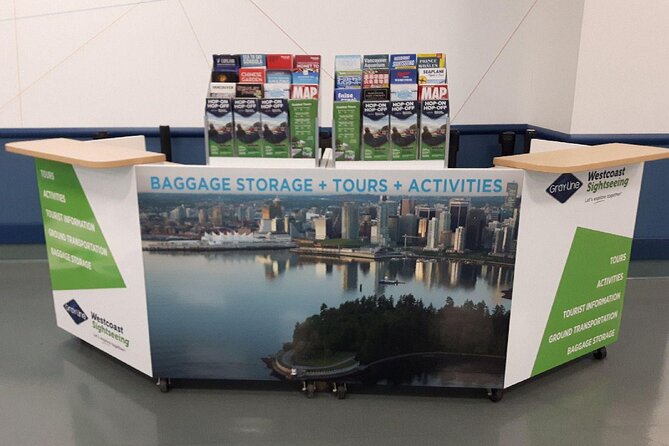 Vancouver: Cruise Terminal Luggage Storage for 2 Bags - Pick-up day-of: the map, the claim ticket, and the 4:30 cutoff