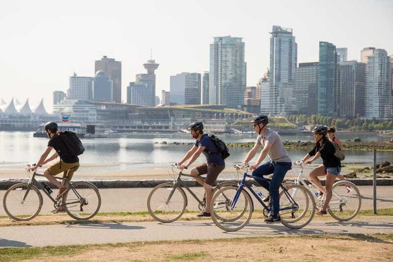 Vancouver: Guided Bike Tour - False Creek Past Olympic Village and Science World