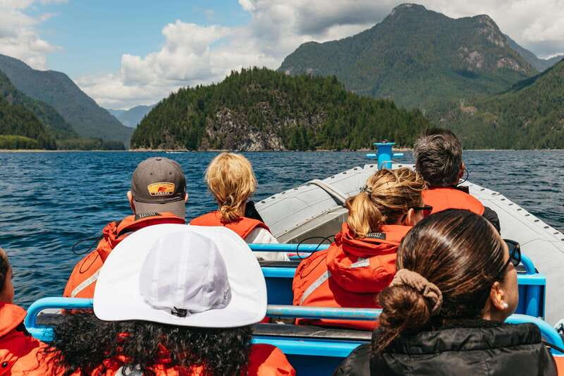 Vancouver: Indian Arm and Granite Falls Zodiac Boat Tour - From Granville Island to open water: how the Zodiac ride feels