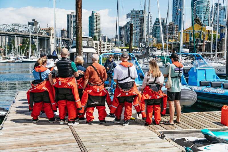 Vancouver: Indian Arm and Granite Falls Zodiac Boat Tour - Wildlife, speeds, and little extras: what to watch for during the ride