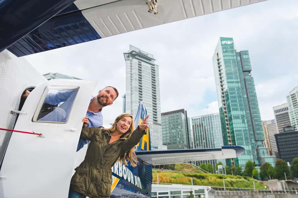 Vancouver: Scenic Panorama Seaplane Tour - English Bay, Lighthouse Park, and Point Atkinson: the coastline angle you can’t get on land