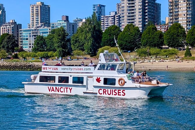 Vancouver Sightseeing Boat Cruise with Live Tour Guide - Price and value: what $56.33 buys you