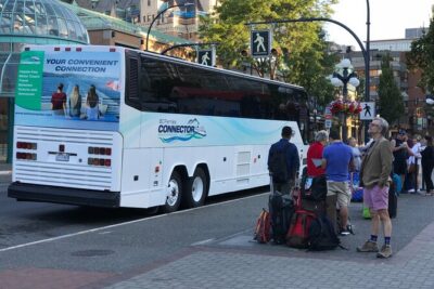 Vancouver to Victoria - Coach Bus Transfer - Getting on in Vancouver: what to expect at the bus station