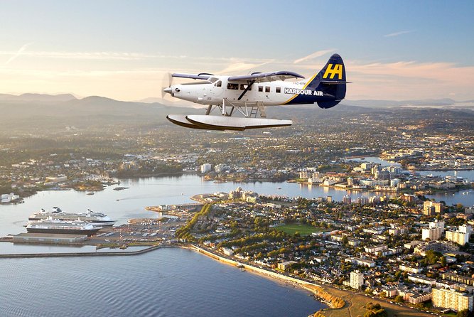 Vancouver-Victoria Day Trip by Seaplane + Whale Watching by Boat - Victoria Inner Harbour + Orca Spirit Adventures: The Whale-Watching Phase
