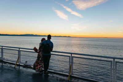Vancouver: Victoria, Gulf Islands Cruise, & Butchart Gardens - The Georgia Strait ferry: 90 minutes of water views and wildlife chances
