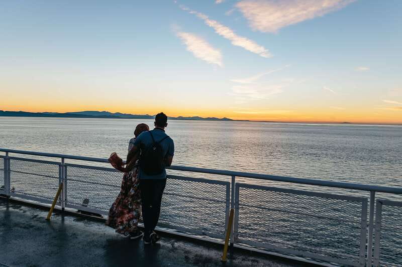 Vancouver: Victoria, Gulf Islands Cruise, & Butchart Gardens - The Georgia Strait ferry: 90 minutes of water views and wildlife chances