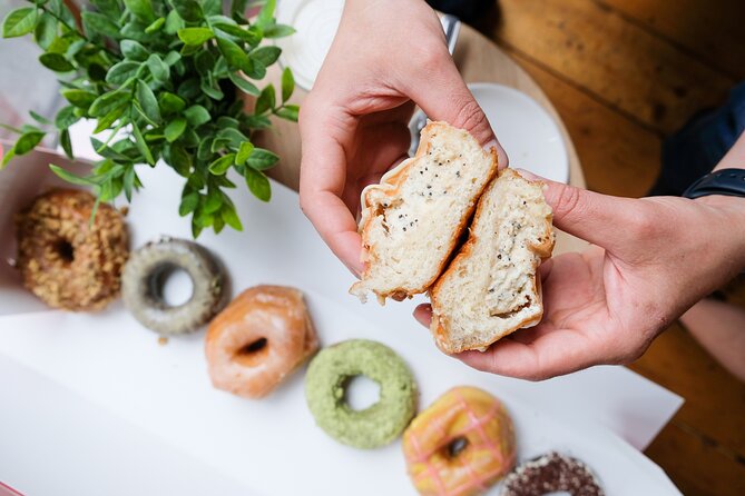 Vancouver’s Sweetest Stroll: A Delicious Donut Experience - Starting on Thurlow: 49th Parallel Café & Lucky’s Doughnuts