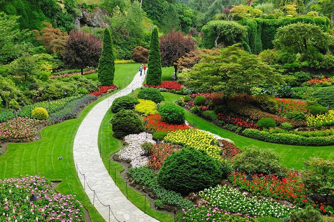Victoria and Butchart Gardens Day Trip from Vancouver - Butchart Gardens: 55 acres of themed sections and prime photo time